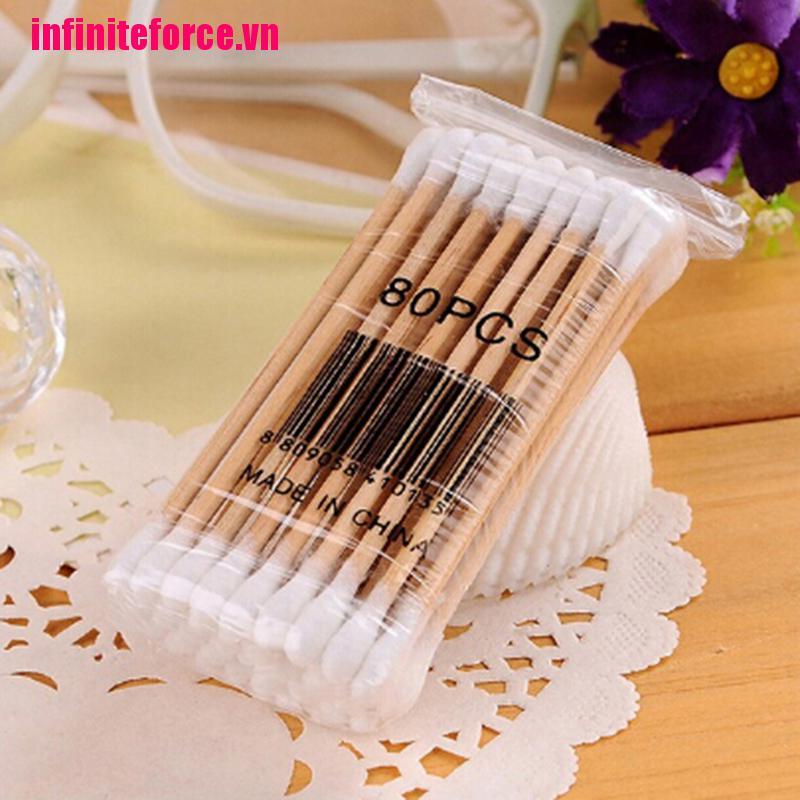 (Hàng Mới Về) Bộ 30 / 35 Tăm Bông cotton Hai Đầu Tiện Lợi Dễ Sử Dụng
