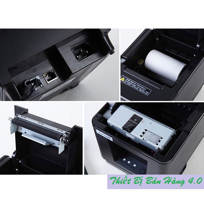 [COMBO GIÁ RẺ] Máy in hóa đơn A160H + 10 cuộn giấy K80 Dùng Cho Siêu Thị, Thời Trang, Mỹ Phẩm Có Độ Bền Cao | BigBuy360 - bigbuy360.vn