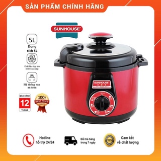 Nồi áp suất đa năng 5 lít sunhouse shd1552