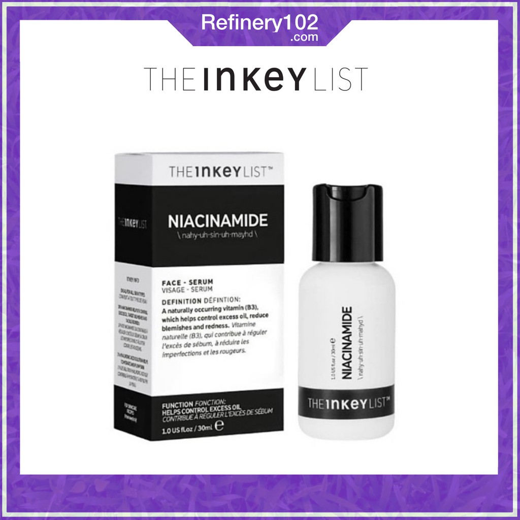 Serum giảm mụn kiềm dầu mờ thâm The Inkey List Niacinamide SuperSolutions Ref102