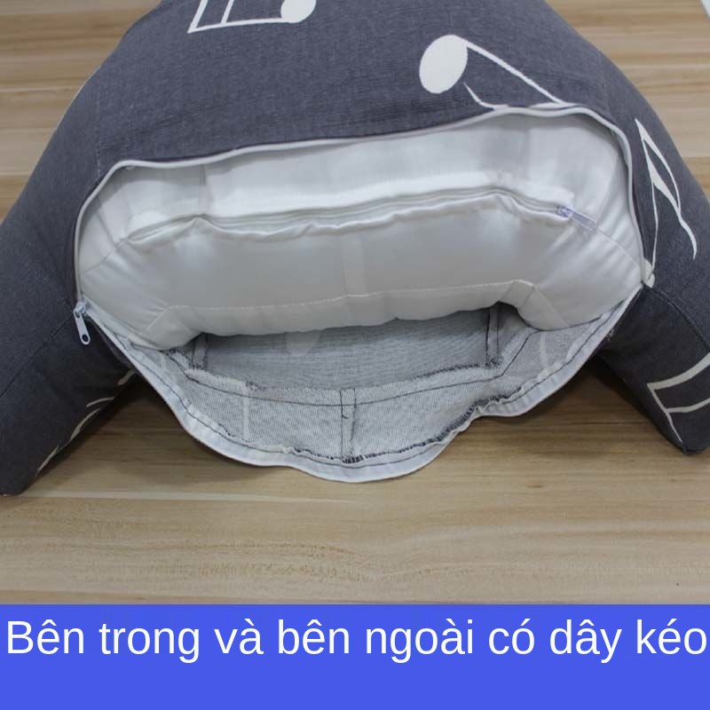 gối tựa lưng văn phòng hoạt hình dễ thương lớn bà bầu lái xe dài đầu giường sofa tùy chỉnh