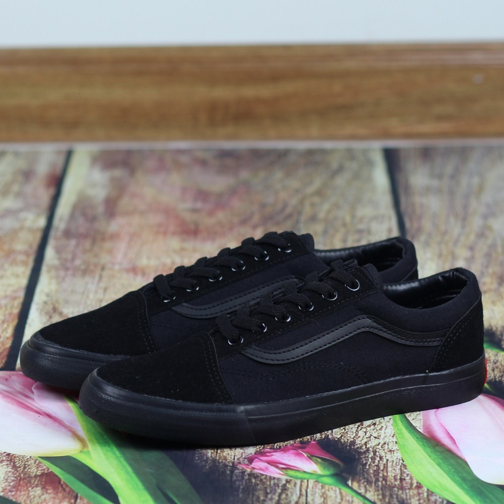 Giày Sneaker Vsns Old Skool Nam Màu Full Đen