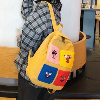 Balo thời trang vải bố hello 4 chú hề