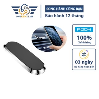 Giá Đỡ Điện Thoại ô tô Rock Có Nam Châm Cực Mạnh Gắn Trên Xe Hơi / Xe Máy Tiện Dụng