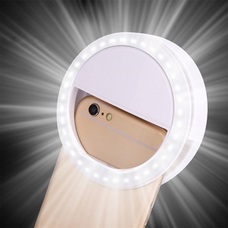 Đèn LED tròn gắn điện thoại hỗ trợ chụp ảnh tự sướng cho iPhone 11 Xiaomi Samsung A51