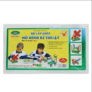 Bộ lắp ghép mô hình kĩ thuật lớp 4 của mic chuẩn bền đẹp
