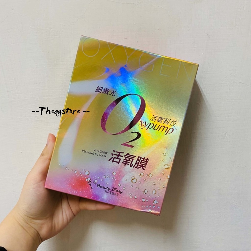 [Bản Đài] Mặt nạ Beauty Diary Công Nghệ Oxypump Căng Mịn Phục Hồi Da Cao Cấp (Miếng lẻ)