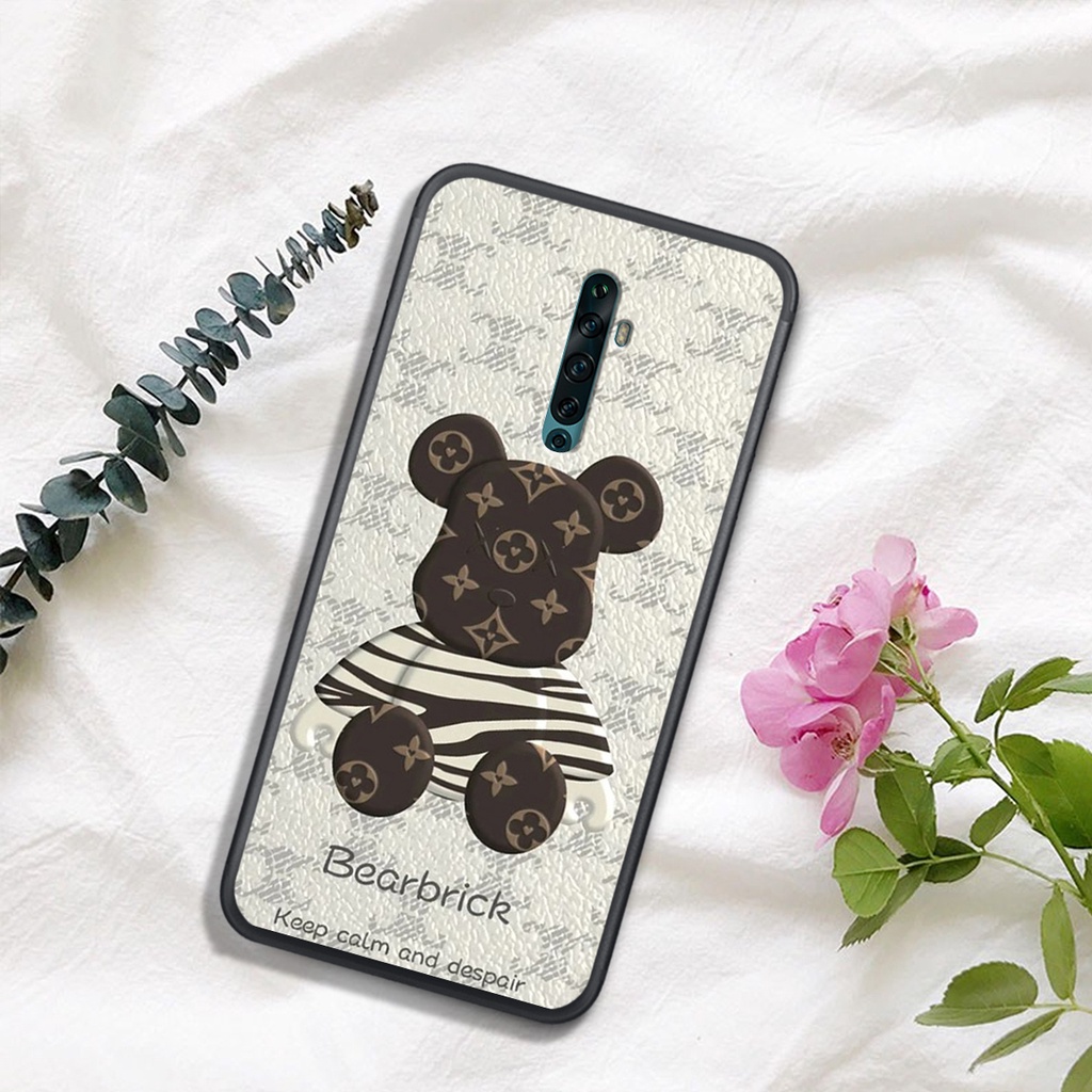 ỐP LƯNG OPPO REALME X - OPPO K3 - RENO - RENO 2 - RENO 2F , IN HÌNH GẤU ROBOT CỰC ĐẸP.