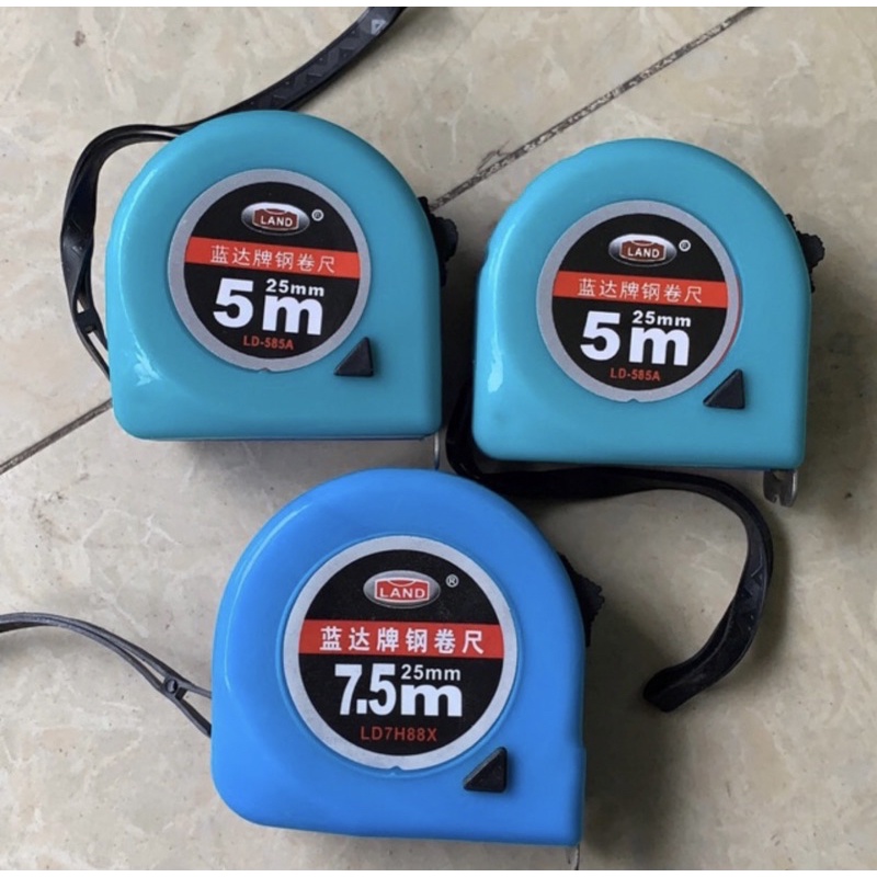 Thước 5m xanh loại tốt