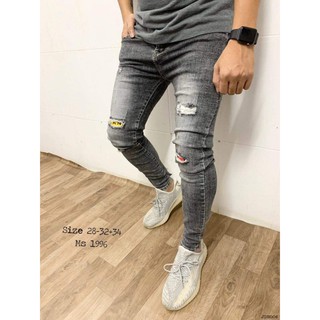 QUẦN JEAN NAM RÁCH CO GIÃN THỜI TRANG, QUẦN BÒ NAM