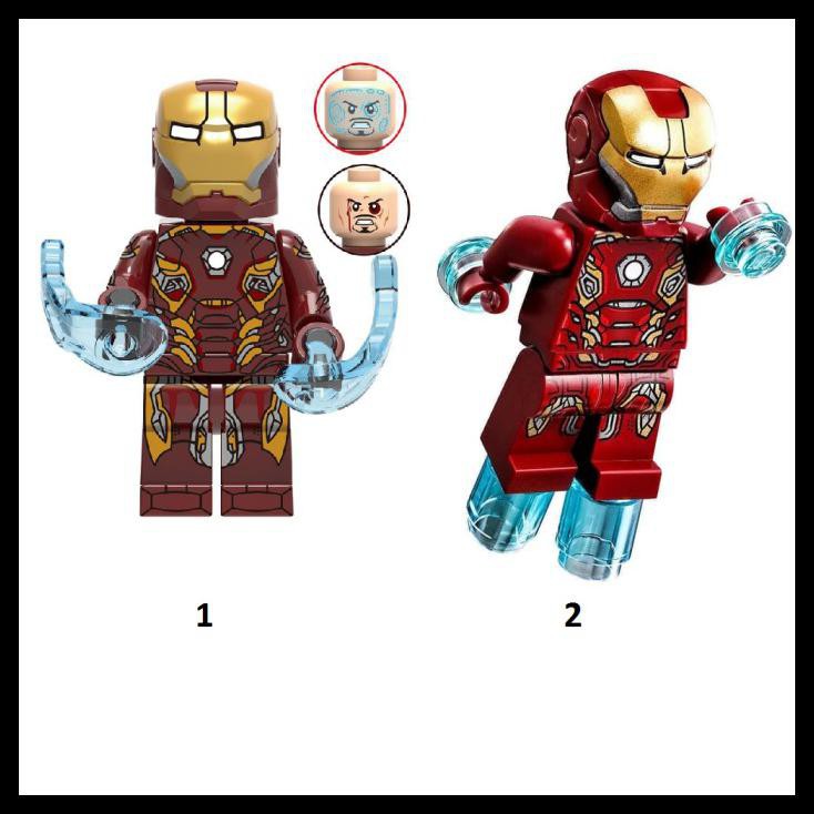 Mô Hình Lego Nhân Vật Iron Man Mark 45 Chất Lượng Cao