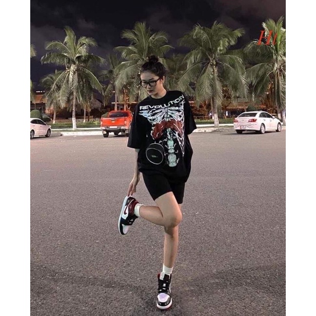 Áo hoa hồng đỏ khung xương H2A