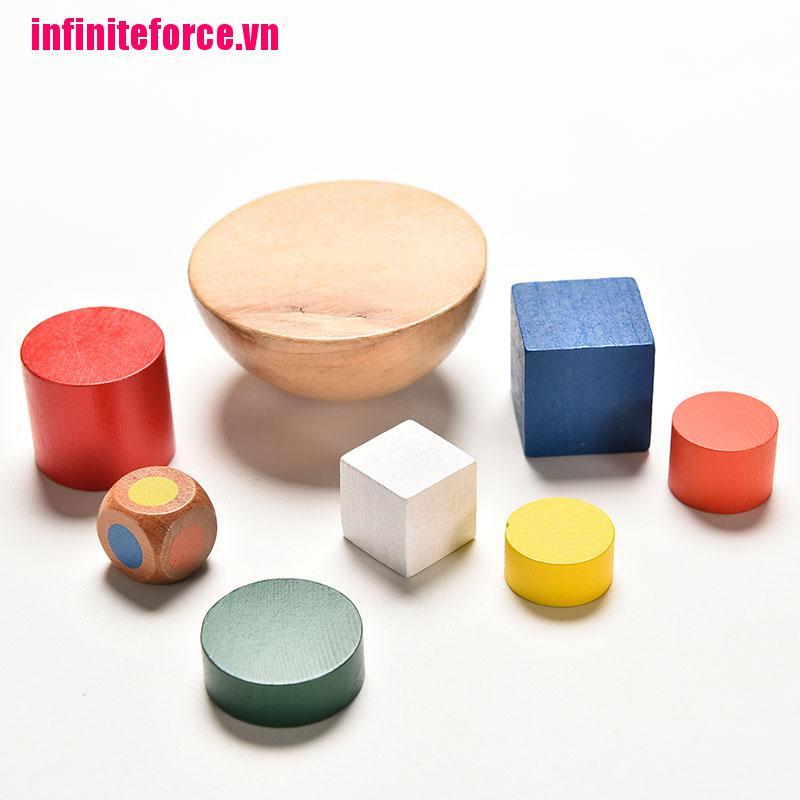 Bộ 5 Món Đồ Chơi Xếp Hình Cân Bằng Bằng Bằng Gỗ