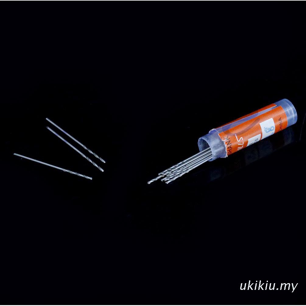 Set 10 Mũi Khoan Hss 0.8mm Đa Năng