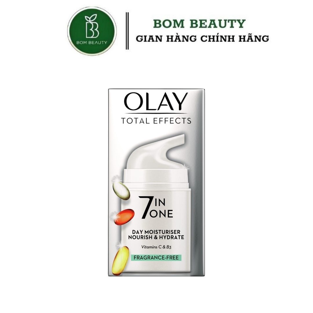 Kem dưỡng da chống lão hóa Olay Total Effects 7 In One Anti Ageing Fragrance Free Moisturiser (dùng cả đêm-ngày)