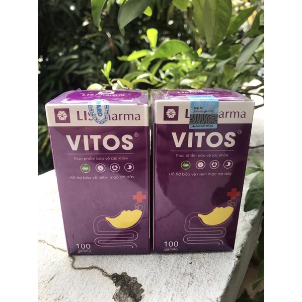 Dạ Dày vitos [CHÍNH HÃNG] - Hỗ trợ viêm loét, trào ngươc, đau hàng vị, thượng vị, xuất huyết dạ dày, khuẩn hp