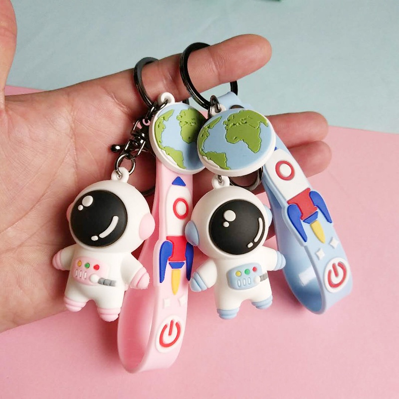 Móc Khóa Hình Phi Hành Gia Hoạt Hình Sáng Tạo