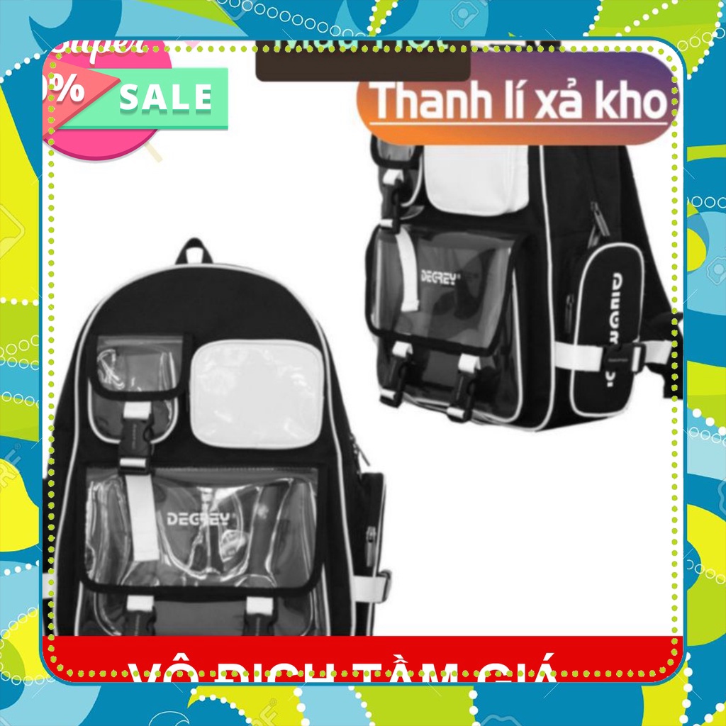 Balo Degrey Sky đám mây và Hồng Basic Backpack thời trang nam nữ đi chơi đi học  hoodie_drew1996