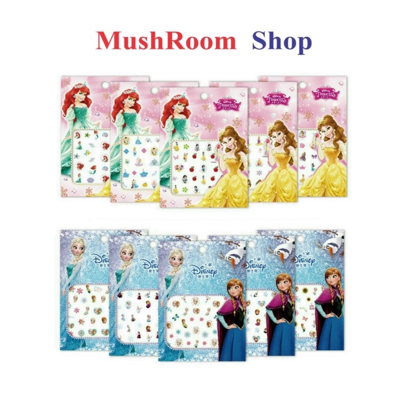 Đồ Chơi Sticker Dán Móng Tay MushRoom Shop Nhiều Mẫu Dễ Thương Cho Bé