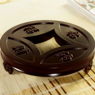 Đế gỗ cao cấp phong thủy may mắn - tài lộc 20cm