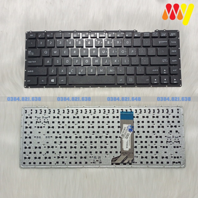 Bàn phím laptop Asus F454L F454LA F454LD F454LF F454LJ X451 X451C X451CA X451M X451MA X451V X451MAV NEW 100%