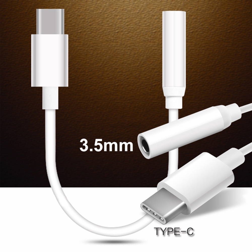Đầu cáp chuyển đổi âm thanh tai nghe Hua type-c sang 3.5mm dành cho Xiaomi 8se 6x