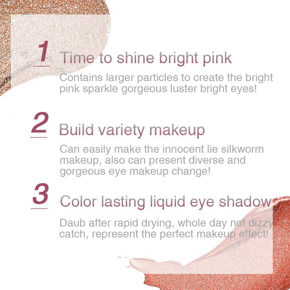 Phấn Mắt Dạng Lỏng Màu Nhũ Ánh Kim Trang Điểm Dự Tiệc