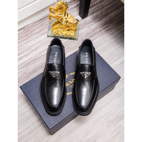 Giày tây lười Prada cho nam cao cấp