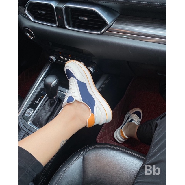 Giày thể thao vạch vàng V qccc fullbox