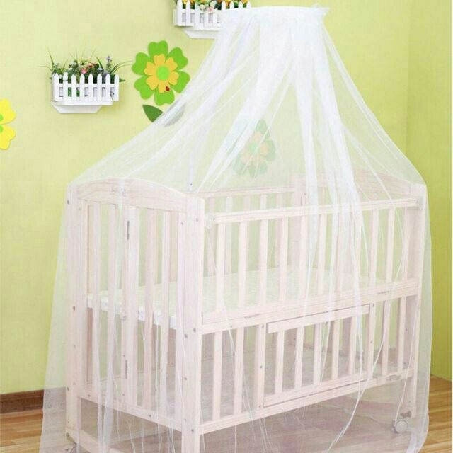 Mùng màn chống muỗi cho nôi cũi em bé