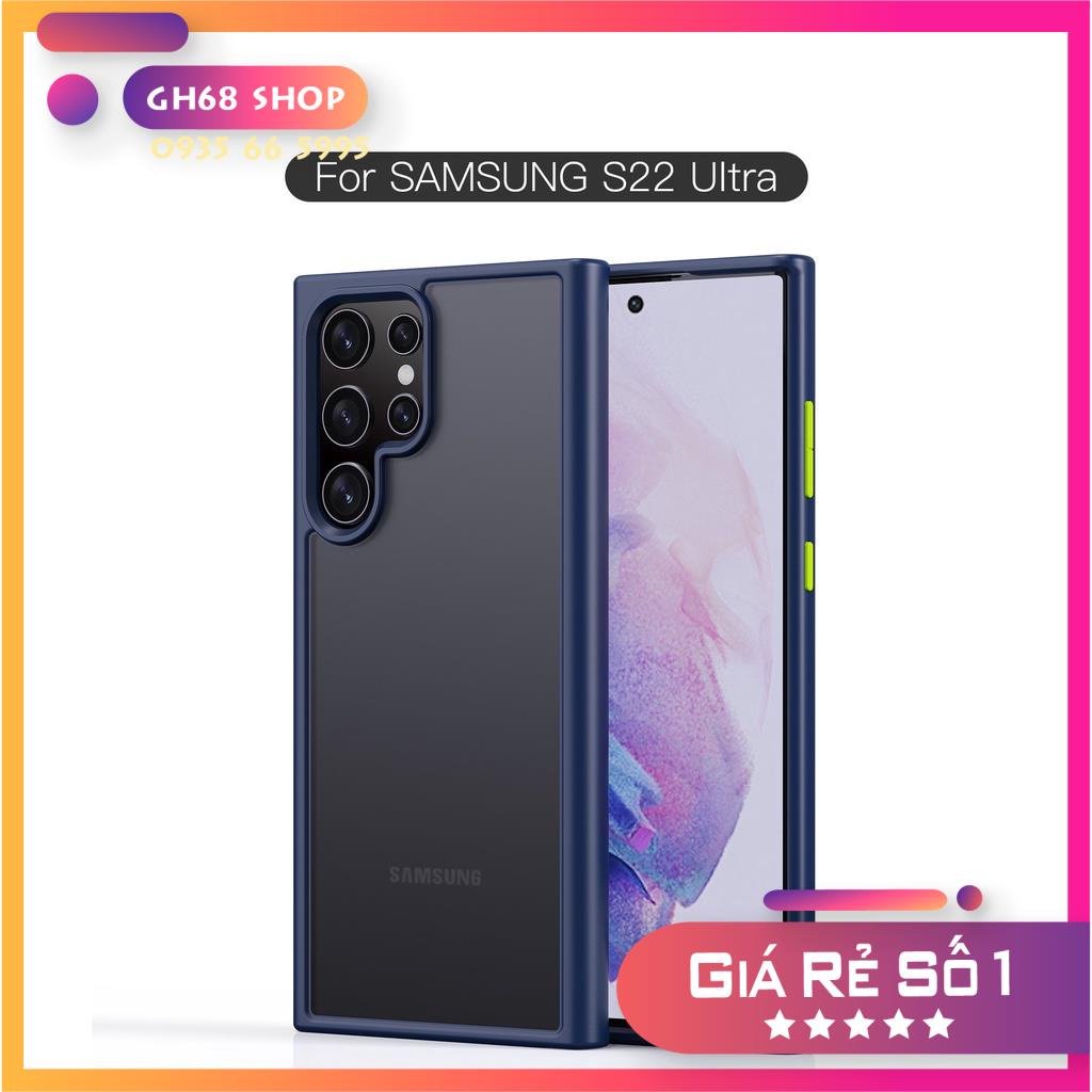 Ốp lưng Chống Vân Tay cho Samsung S22, S22 Plus, S22 Ultra - Chính hãng X&M