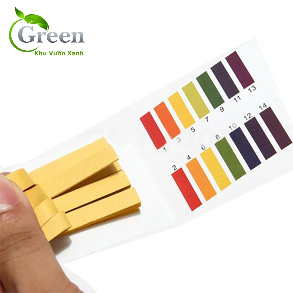 Giấy Quỳ Tím Thử Độ Ph Thang Đo Từ 1 Đến 14 - 80 Tờ/Gói