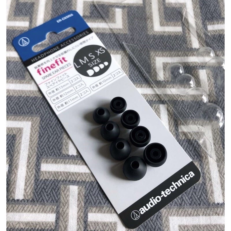 4 cặp nút tai nghe audio technica. nút silicon dành cho tai nghe. 2mshop
