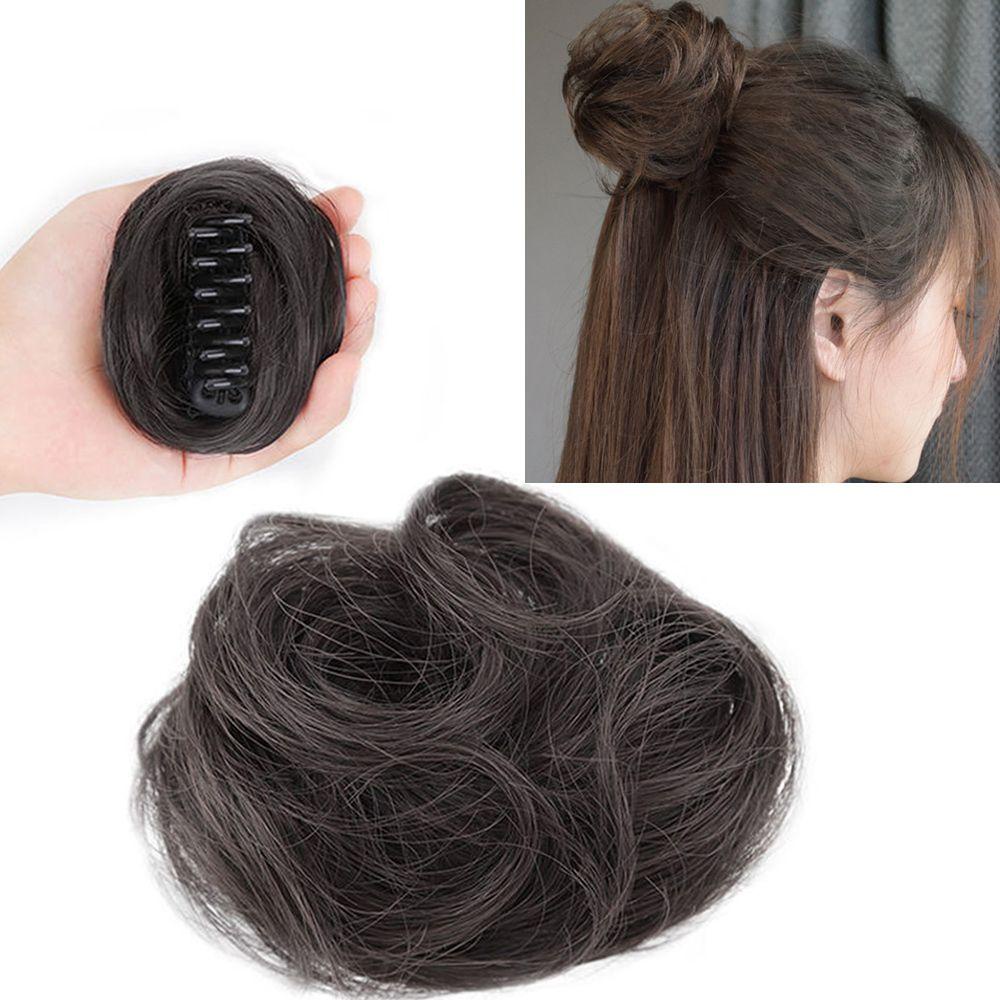 Búi Tóc Giả Co Giãn Có Gắn Tóc Giả Cho Nữ