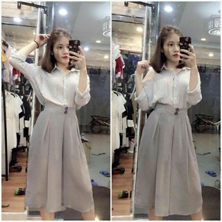 <HÌNH THẬT> Quần ống rộng giá rẻ