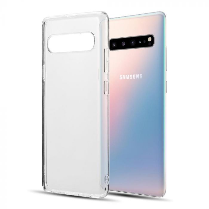 Ốp Silicon dẻo Samsung Galaxy S10 5G (trong suốt)