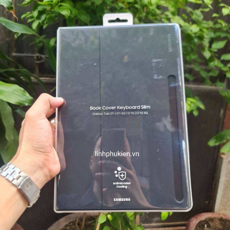 Bao da chính hãng Samsung  tad S7 FE không kèm bàn phím