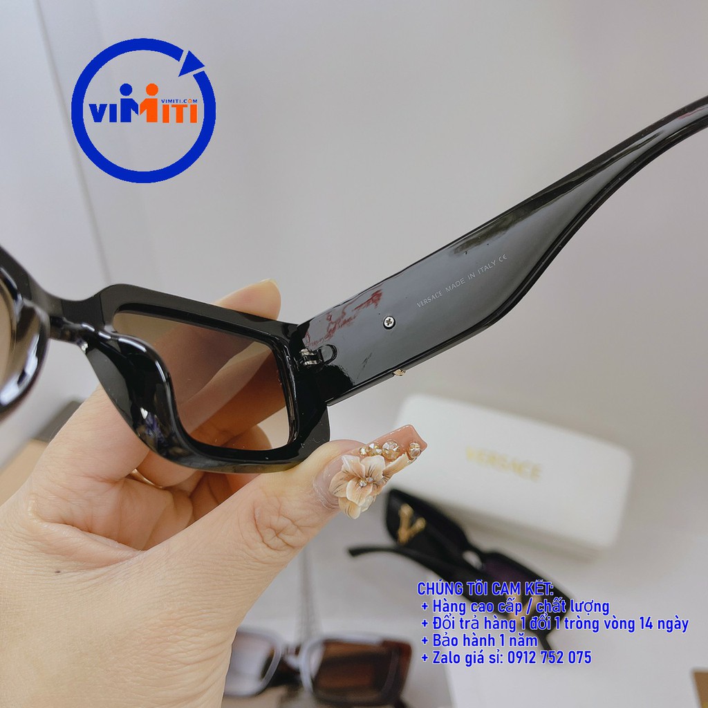 [ PHỤ KIỆN THEO HÃNG ] Kính thời trang nữ Versace hàng cao cấp, tròng kính polarized [ ĐỊA CHỈ BÁN ĐÁNG TIN CẬY ]