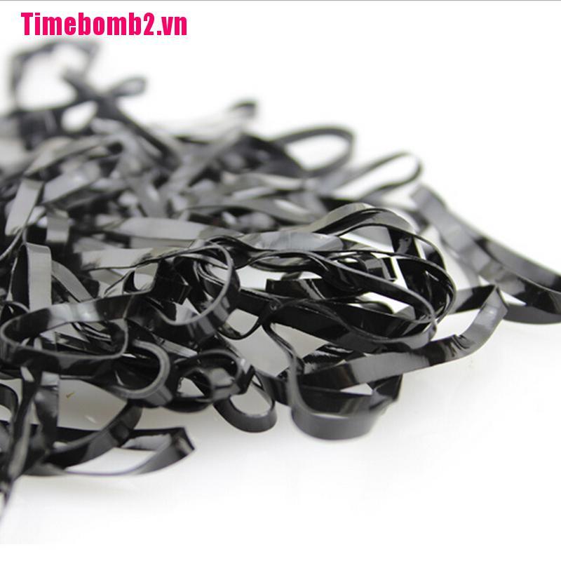 Set 400-500 Dây Buộc Tóc Co Giãn Điều Chỉnh Được Tiện Lợi