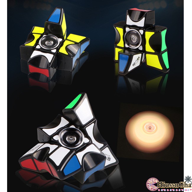 Speed Cube Puzzle Floppy Block Puzzle Fingertip Hand Magic Qiyi 1x3x3 Magic Fidget Cube Spinner