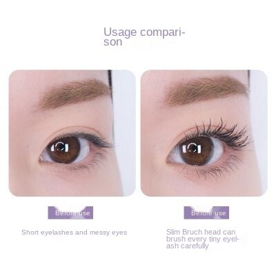 [Hàng mới về] Mascara Chuốt Mi Kháng Nước Và Mồ Hôi Đầu Cọ Nhỏ Chất Lượng Cao Hiệu Kissbeauty | BigBuy360 - bigbuy360.vn