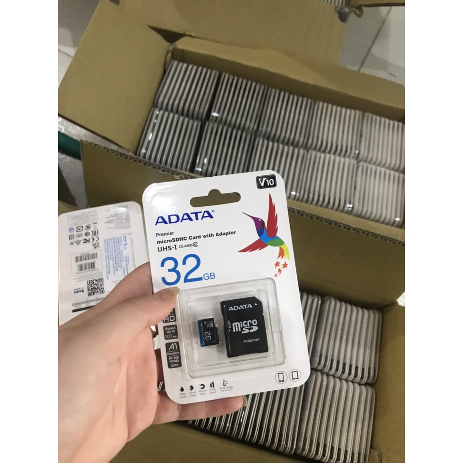 Thẻ nhớ 32GB ADATA UHS-I MICRO SD CLASS10 - Bảo hành 5 năm - Cam kết Chính hãng