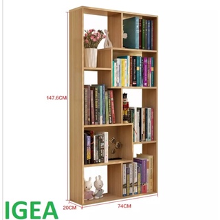 Kệ sách để sàn nhiều ngăn chữ U, chữ H. Kệ gỗ nội thất hiện đại. gỗ MDF cao cấp, sang trọng. Lắp ráp đơn giản