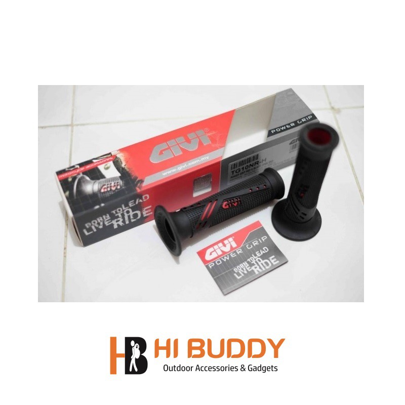 Bao Tay Nắm Givi TG10NR Power Grip Black & Red