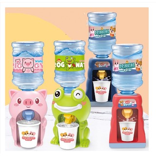 Bình đựng nước hoạt hình chú ếch, heo con, chú cua mini đáng yêu cho bé