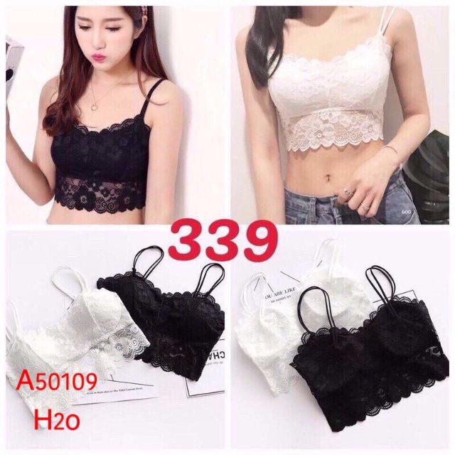 Áo bara ren có lót must ngực