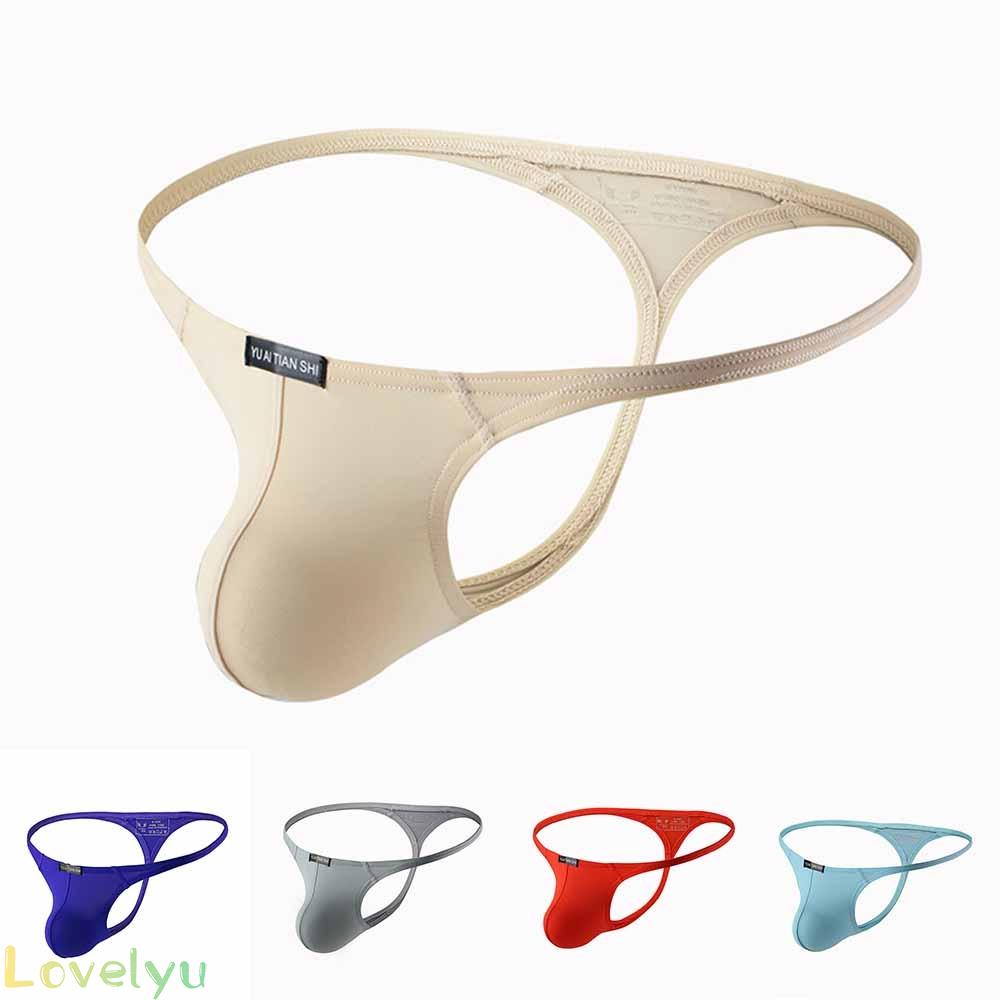 &lt;READY STOCK&gt;Men's Sex Sexy Shorts Sissy Suspender Bikini T-back Briefs Thong Bulge100% brand new！