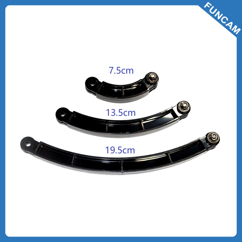 Bộ 3 thanh nối cong cho Gopro, Osmo action, Insta360... | BigBuy360 - bigbuy360.vn