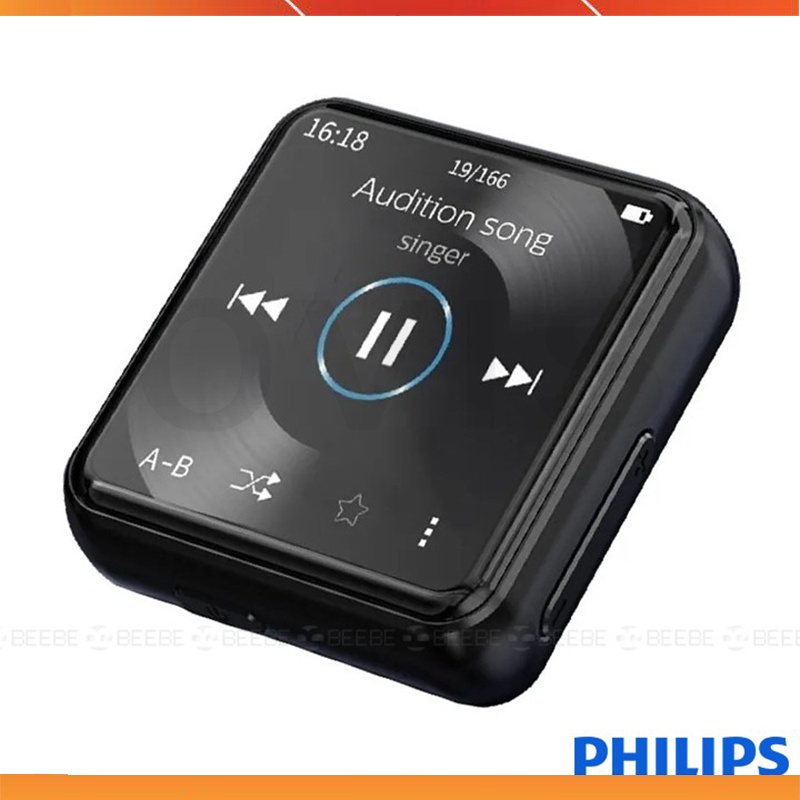 Philips SA2301 - Máy Nghe Nhạc, Ghi Âm, Màn Hình Cảm Ứng, Kiểu Dáng Thể Thao