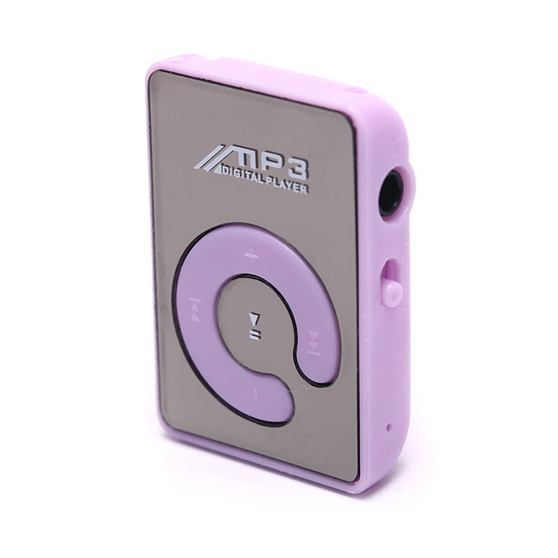 Máy Nghe Nhạc MP3 Hỗ Trợ Thẻ Nhớ Tối Đa 32GB TF Có Kẹp Tiện Dụng